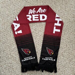 Arizona Cardinals scarf tassel fringe Red We‎ are the red sea NFL